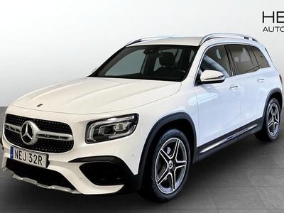 Vit (white) Begagnad 2022 Mercedes GLB200 SUV | 398 500 kr (Lite dyr)