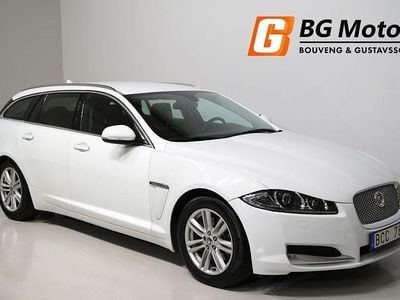 Vit Begagnad 2013 Jaguar XF Sportbrake Kombi | 89 900 kr