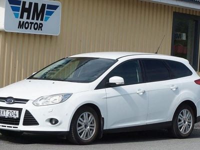 Vit Begagnad 2014 Ford Focus Trend Kombi | 69 900 kr (Lite dyr)