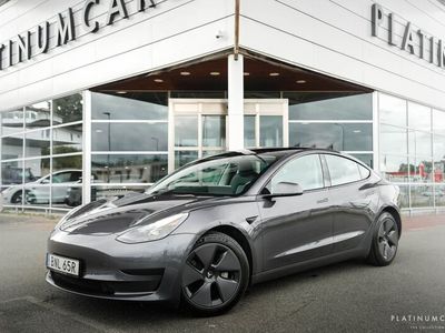 Begagnad Tesla Model 3 Standard Range 235 kW (320 HK) 2022 Grå Sedan