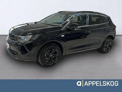 Svart Begagnad 2024 Opel Grandland X SUV | 268 900 kr (Marknadspris)