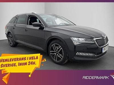 Begagnad Skoda Superb 200 HK (147 kW) 2022 Svart Kombi