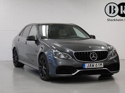 begagnad Mercedes E63S AMG AMG4MATIC DESIGNO 585HK SE UTRUSTNING