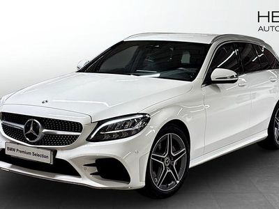 Vit Begagnad 2018 Mercedes C200 Kombi | 308 700 kr