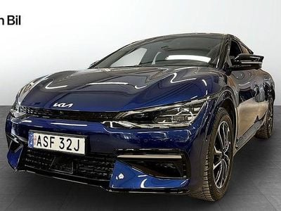 Begagnad Kia EV6 GT-Line 239 kW (325 HK) 2022 Blå SUV
