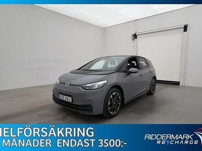 Begagnad VW ID.3 Pro Performance 150 kW (204 HK) 2022 Grå Halvkombi