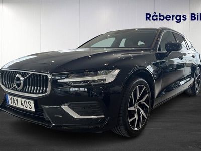 Svart Begagnad 2020 Volvo V60 Inscription Kombi | 354 800 kr (Marknadspris)