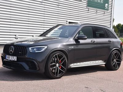 begagnad Mercedes GLC63 AMG AMGS 4MATIC+ 510hk Digital cocpit Pano