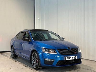 Begagnad Skoda Octavia RS 220 HK (161 kW) 2016 Blå Halvkombi