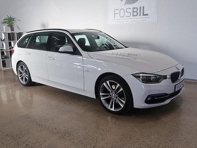 Vit Begagnad 2015 BMW 320 Sport Line Kombi | 159 900 kr (Marknadspris)
