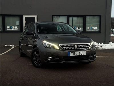 Begagnad Peugeot 308 Allure 120 HK (88 kW) 2017 Grå