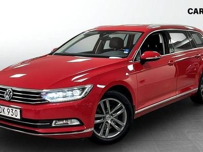 Röd (red) Begagnad 2018 VW Passat Executive Kombi | 189 900 kr (Bra pris)