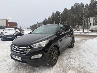 Begagnad Hyundai Santa Fe Premium 197 HK (144 kW) 2015 Svart SUV