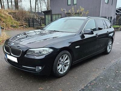 Svart Begagnad 2012 BMW 520 Kombi | 110 000 kr (Marknadspris)