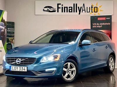 Blå Begagnad 2014 Volvo V60 Kombi | 152 900 kr (Marknadspris)