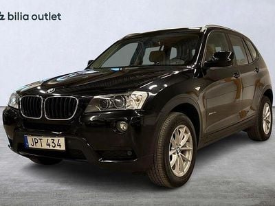 Begagnad BMW X3 184 HK (135 kW) 2012 Svart SUV