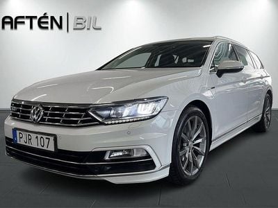 Vit Begagnad 2017 VW Passat R-line Kombi | 149 800 kr (Marknadspris)