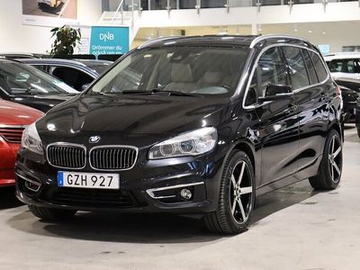 begagnad BMW 218 Gran Tourer d 150HK Luxury Line Aut 7 sits/Pano/Navi