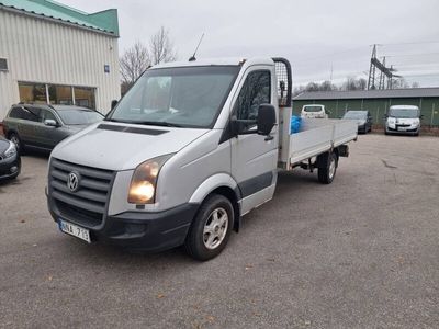 begagnad VW Crafter Chassi 35 2.5 TDI Euro 4 flakbil