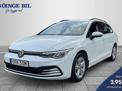Begagnad VW Golf VIII 132 HK (97 kW) 2021 Vit Kombi