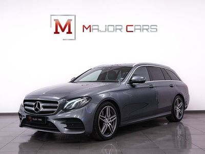 begagnad Mercedes E220 T d AMG Widescreen HuD Ambient Drag Värm