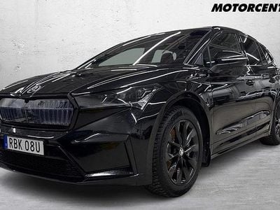 Begagnad Skoda Enyaq iV SportLine 210 kW (286 HK) 2024 Svart SUV