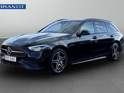 Svart Begagnad 2023 Mercedes C300 AMG line Kombi | 389 900 kr