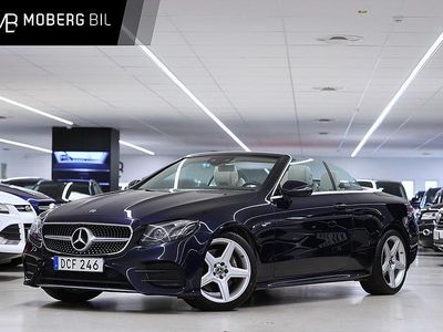 Mörkblå Begagnad 2017 Mercedes E300 AMG Cab | 339 900 kr (Bra pris)