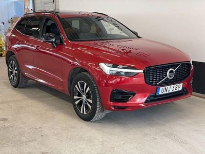 Begagnad Volvo XC60 R-Design 303 HK (222 kW) 2021 Röd SUV