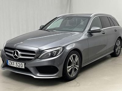 Grå Begagnad 2018 Mercedes C180 AMG line Kombi | 199 000 kr (Bra pris)