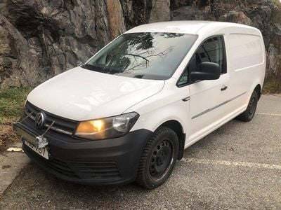 Begagnad VW Caddy Maxi 150 HK (110 kW) 2018 Vit Minibuss