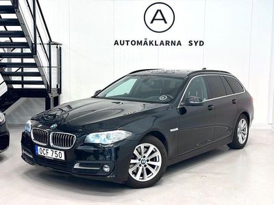 Svart Begagnad 2016 BMW 520 Kombi | 159 900 kr (Marknadspris)