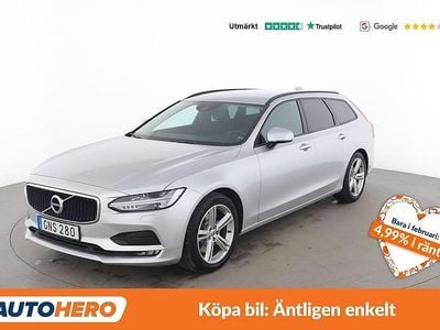 Begagnad Volvo V90 192 HK (141 kW) 2018 Silver Kombi