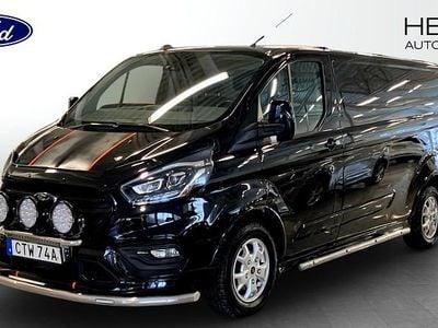 Svart Begagnad 2020 Ford Transit Custom Pickup | 299 900 kr