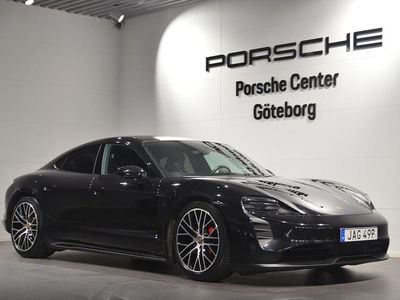 Svart Begagnad 2022 Porsche Taycan 4S Sedan | 749 000 kr