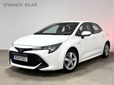 Begagnad Toyota Corolla Hybrid Active 122 HK (89 kW) 2019 Vit Halvkombi