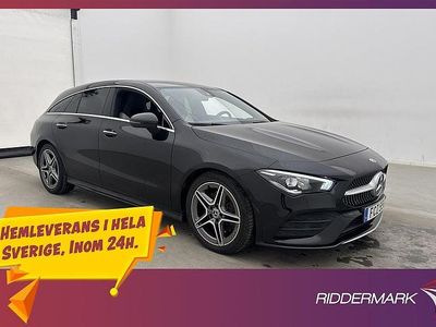 Begagnad Mercedes CLA200 Shooting Brake 2021 Svart Kombi