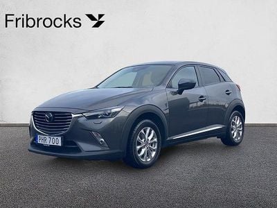 Grå Begagnad 2017 Mazda CX-3 Optimum SUV | 139 900 kr (Marknadspris)
