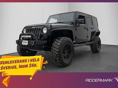 Begagnad Jeep Wrangler Unlimited 200 HK (147 kW) 2014 Svart SUV