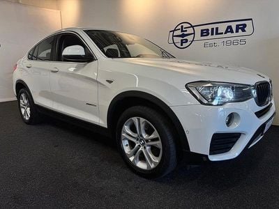 Begagnad BMW X4 Sport Line 190 HK (139 kW) 2017 Vit SUV