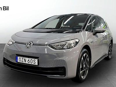 Moonstone grey black Begagnad 2022 VW ID.3 Pro Performance Halvkombi | 284 900 kr (Marknadspris)