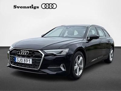 Svart (brilliantsvart) Begagnad 2024 Audi A6 Business Kombi | 529 900 kr (Lite dyr)