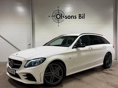 Vit Begagnad 2021 Mercedes C220 AMG Kombi | 289 900 kr (Bra pris)