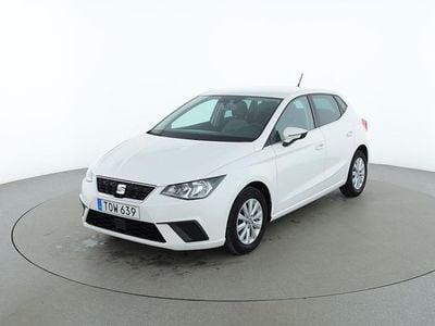 Begagnad Seat Ibiza Style 95 HK (69 kW) 2017 Vit Halvkombi