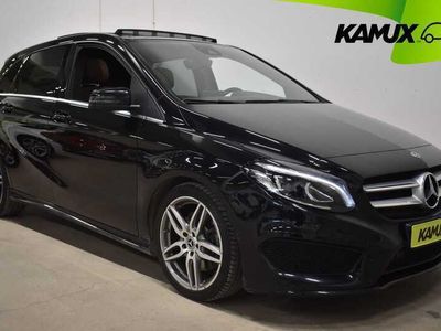 begagnad Mercedes B220 B220 Benzd AMG D-värm Pano Drag Backkamera Skinn 2018, Minibuss