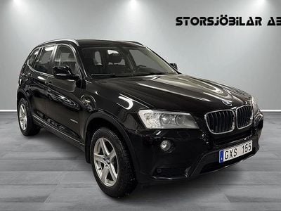 Svart Begagnad 2012 BMW X3 SUV | 124 000 kr (Marknadspris)
