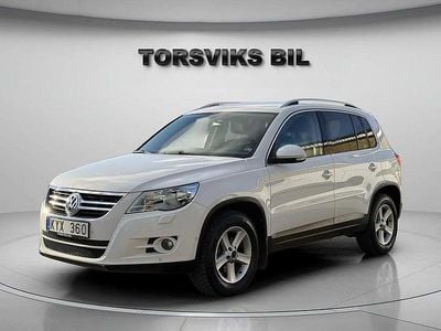Begagnad VW Tiguan Sportline 150 HK (110 kW) 2010 Vit SUV