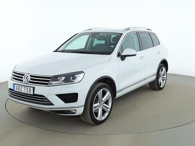 Vit Begagnad 2018 VW Touareg SUV | 283 000 kr (Bra pris)