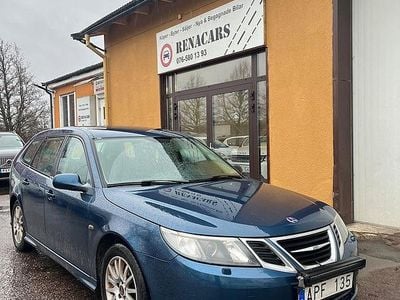 Blå Begagnad 2008 Saab 9-3 Linear Kombi | 15 000 kr (Marknadspris)