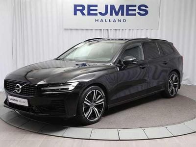 Svart Begagnad 2022 Volvo V60 R-Design Kombi | 429 500 kr (Marknadspris)